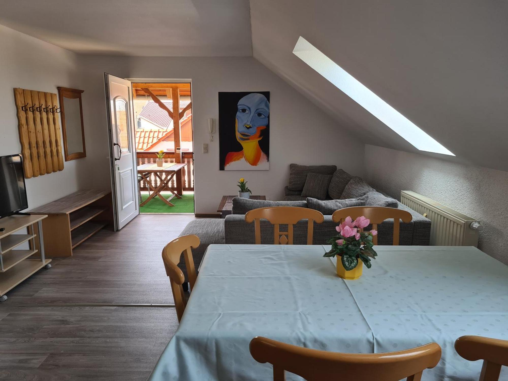 Ferienwohnung Weisskopf Alkersleben Esterno foto