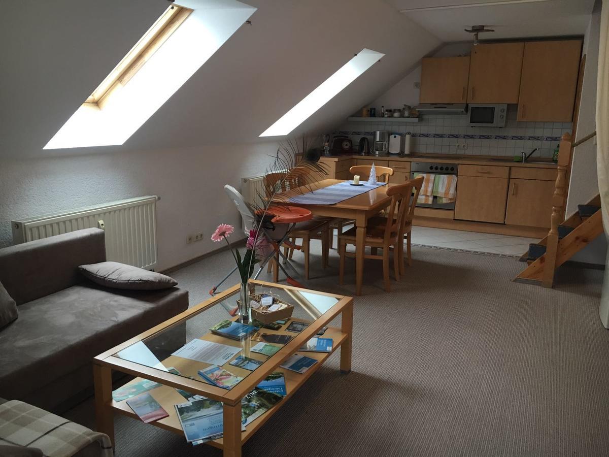 Ferienwohnung Weisskopf Alkersleben Esterno foto